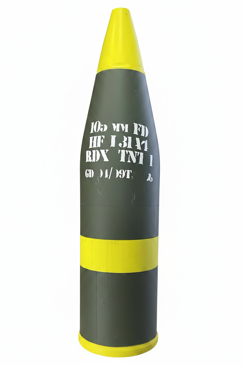Replica 105 Artillery shell